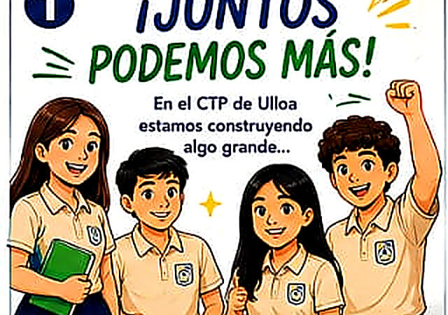 Juntos podemos más: nace la Cooperativa Escolar del CTP de Ulloa